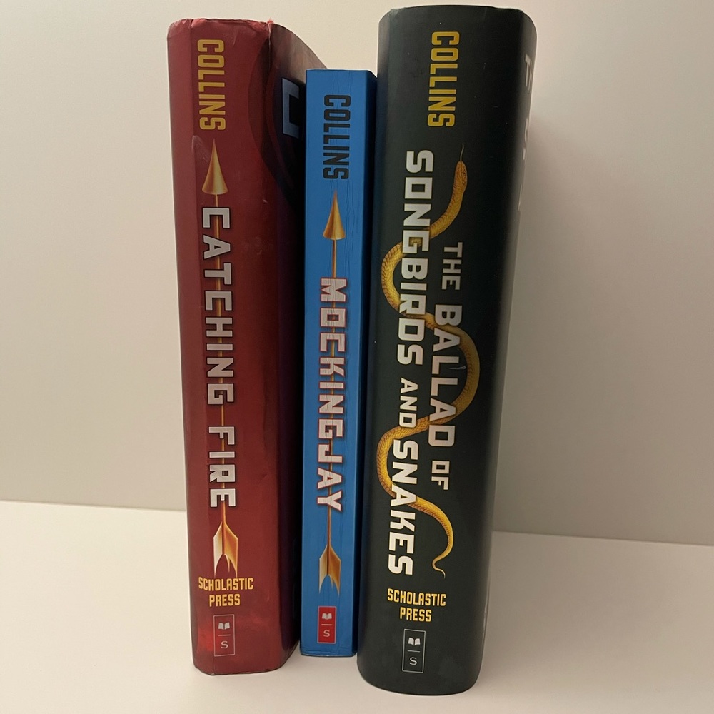 The Hunger Games books 2-4